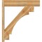 Ekena Millwork Merced Block Rough Sawn Outlooker, Western Red Cedar, 8"W x 38"D x 42"H OUT08X38X42MRC05RWR - alternate 3